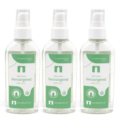 Condoom.nl Glijmiddel Aloe Vera (2x 100ml + 100ml Gratis)