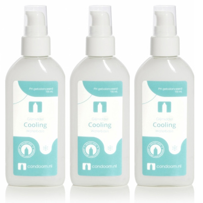 Condoom.nl Glijmiddel Cooling (2x 100ml + 100ml Gratis)