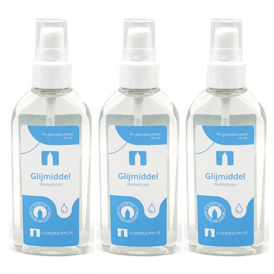 Condoom.nl Glijmiddel Waterbasis (2x 100ml + 100ml Gratis)