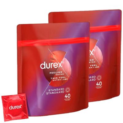 Durex Thin Feel Extra lube condooms (80 stuks )