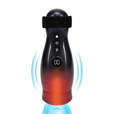 Virtuo - Zuig- en vibratie masturbatorpomp met telefoonaansluiting (Gun Metal)