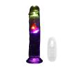 RealRock – Transparante LED Dildo met Afstandsbediening