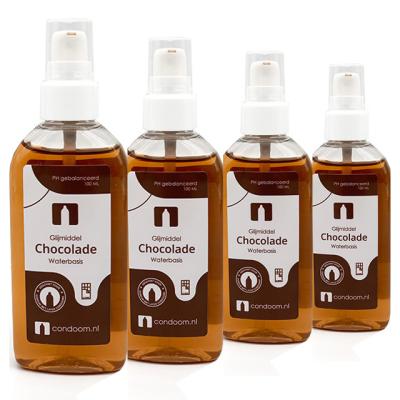 Condoom.nl Glijmiddel Chocolade (2 + 2 Gratis)