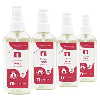 Condoom.nl Glijmiddel Kers — 2 + 2 Gratis