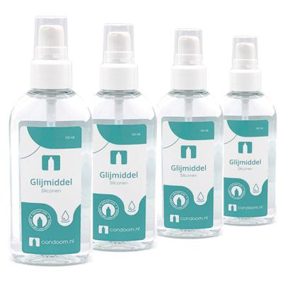 Condoom.nl Glijmiddel Siliconen (2 + 2 Gratis)