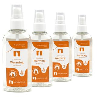 Condoom.nl Glijmiddel Warming  — 2 + 2 Gratis