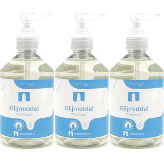 Condoom.nl Glijmiddel Waterbasis — 2x 500ml + 1x 500ml Gratis