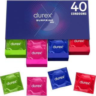 Durex Surprise Me &mdash; 2 x 40 stuks