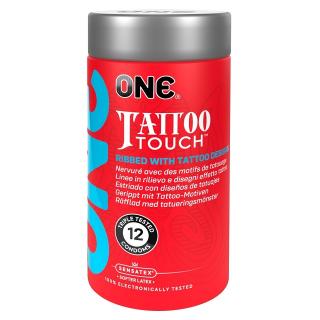One® Tattoo Touch condooms – stijlvol design met extra gevoel &mdash; 12 stuks