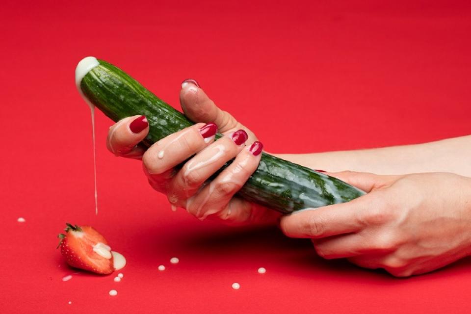 Aftrekken met glijmiddel