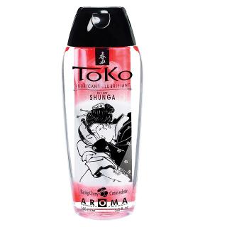 Shunga - Toko Glijmiddel Zijdezacht, Langdurig & Smaakvol 165ml &mdash; Cherry