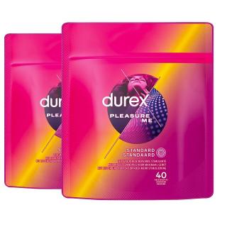 Durex Pleasure Me Condooms &mdash; 80 stuks