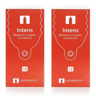 Condoom.nl Intens Condooms met 2080 noppen &mdash; 1+1 Gratis