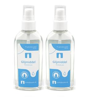 Condoom.nl Glijmiddel Waterbasis &mdash; 1 + 1 Gratis