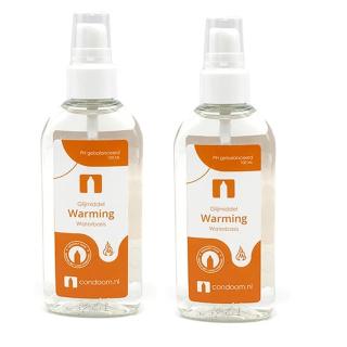 Condoom.nl Glijmiddel Warming  &mdash; 1 + 1 Gratis