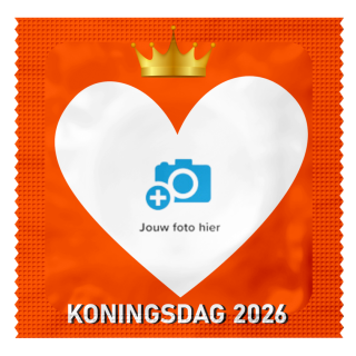 Foto condoom: Koningsdag &mdash; 3 stuks
