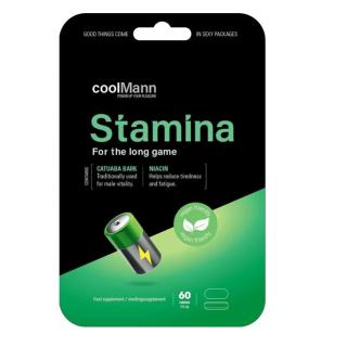 CoolMann Stamina – Voor Energie & Uithoudingsvermogen &mdash; 60 Capsules