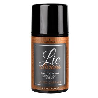 Sensuva Licolicious Oral Delight Cream – Voor een verrukkelijke orale beleving &mdash; Salted Caramel