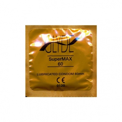 Glyde Premium Vegan Condooms Supermax 60 (10 stuks)