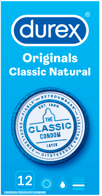 Durex Originals Classic natural condooms