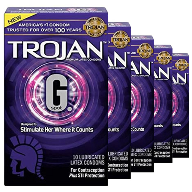 Trojan G-Spot condooms afbeelding