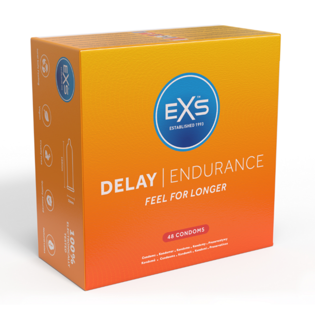 EXS 48EXSDELAY - EXS Delay - Condoms - 48 Pieces