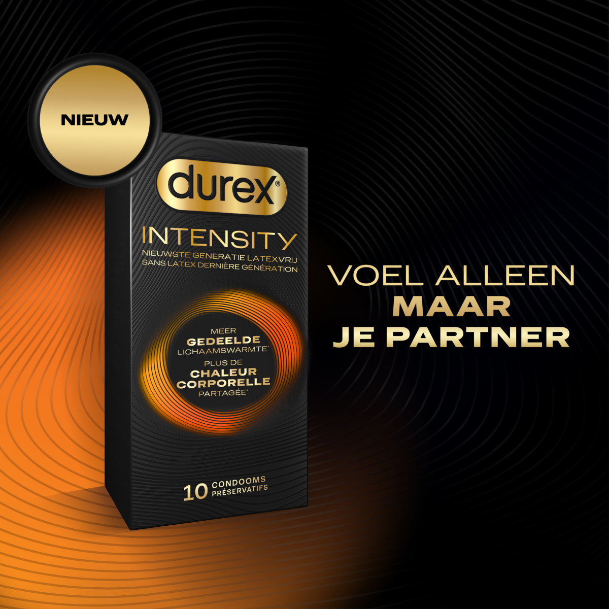 Niet de durex feeling sensitive condooms maar de Durex Intensity is het aller dunste condoom top van Durex met niet zaaddodend glijmiddel geven deze condooms maximale sensaties