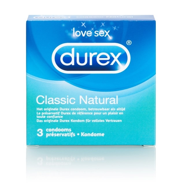 Durex Originals Classic Natural condooms 3 stuks