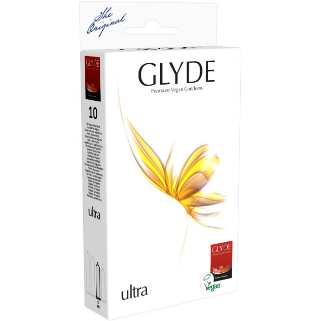 Glyde Premium Vegan Condooms Ultra 10 stuks