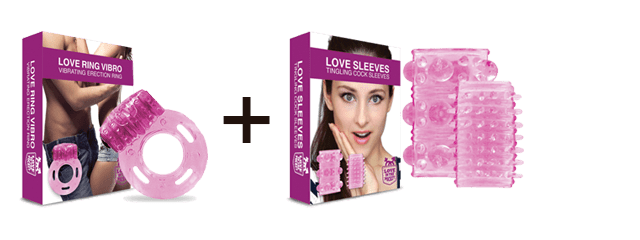 Gratis Love in pocket Ring + Love Sleeve