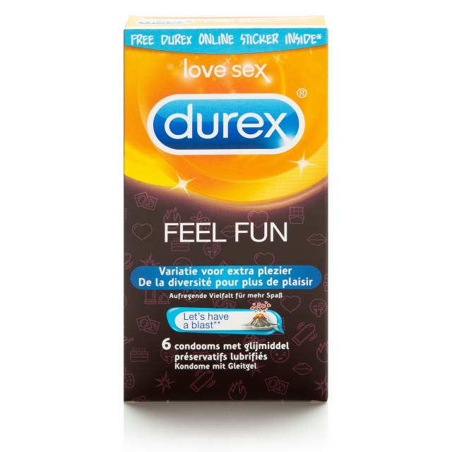 Durex Emoji Feel Fun 6 stuks