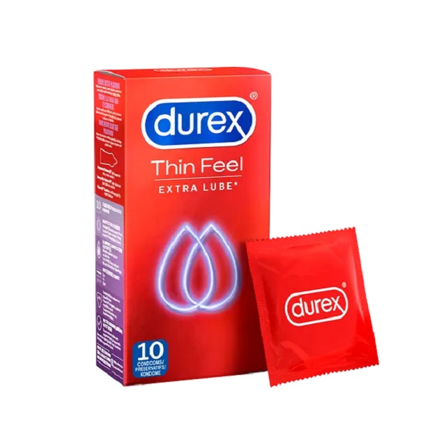 Durex Thin Feel Extra lube condooms