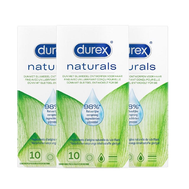 Durex Condooms Natural 10st x3