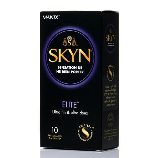 Mates Skyn latexvrije condooms zonder allergische reactie gemaakt van polyisopreen en sterk polyurethaan voor anaal gebruik en orale seks.