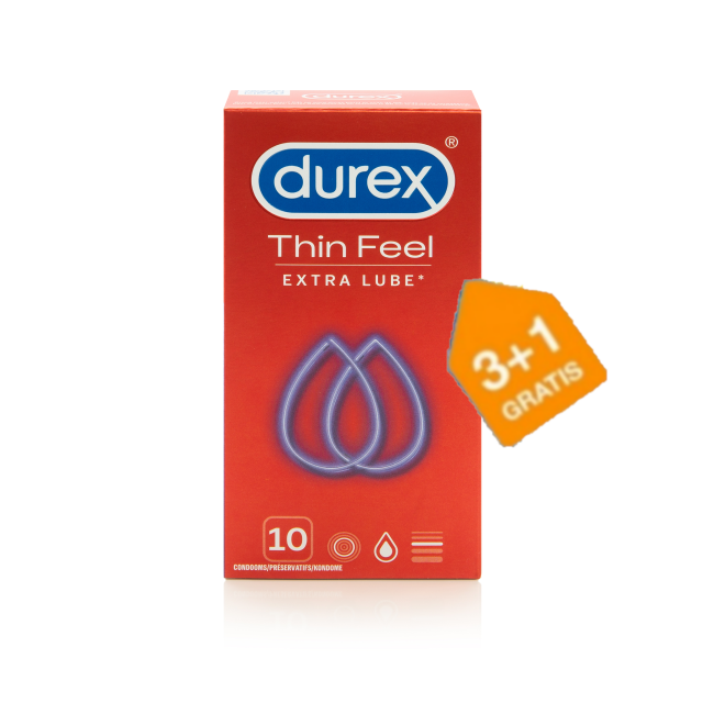 Durex Feel Thin Extra lube condooms
