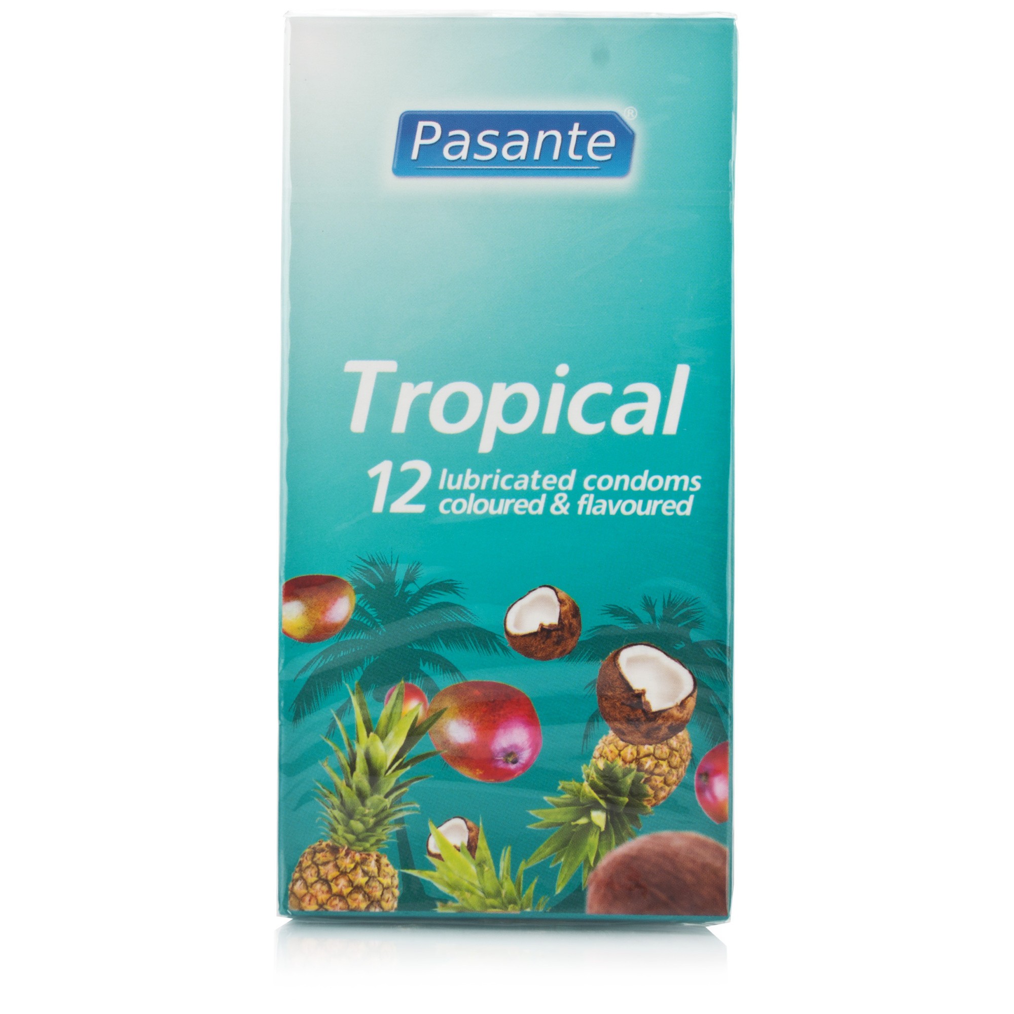 Pasante Tropical Smaak Condooms 12 stuks