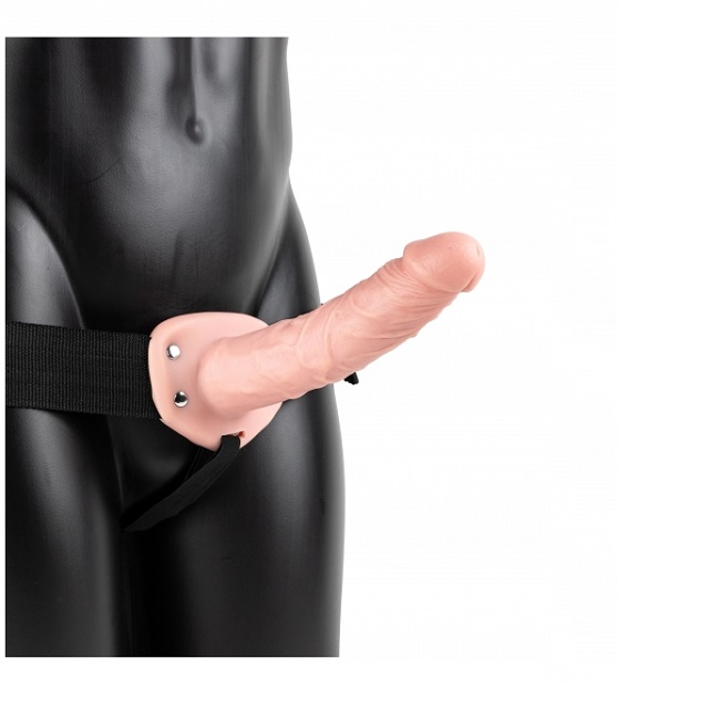 Hollow Strap-on without Balls - 8'' / 20,5 cm - Flesh